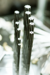 A set of milling cutters