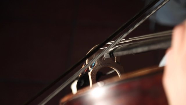 Playing classical cello