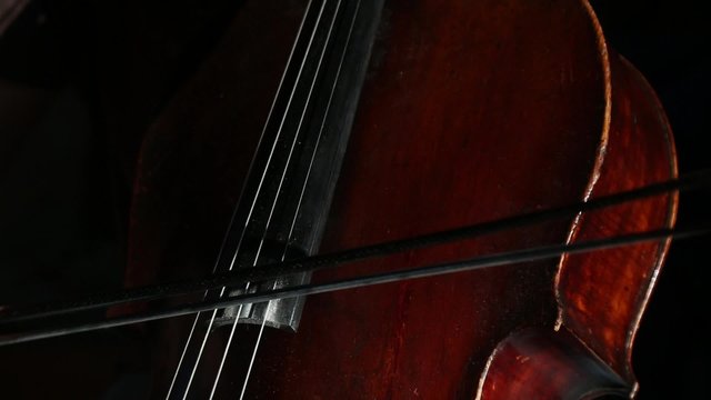 Playing cello