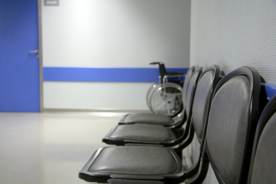 Sala de espera de un hospital