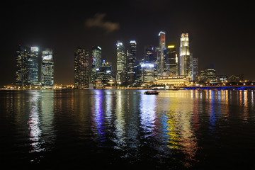 Fototapeta na wymiar Cityscape Marina Bay Singapore 