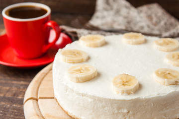 banana cheesecake