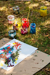 Fototapeta premium pennellate di colore