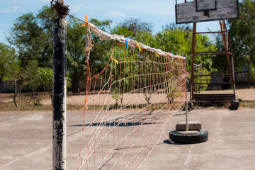 net sport Outdoors in rural schools