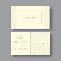 Abstract Elegant Business Card Template