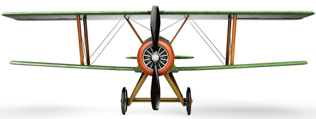 old air plane frontal view © DM7