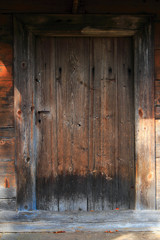 Drewniane  Stare Drzwi 