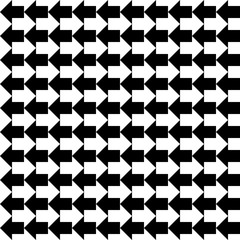 Arrows seamless geometric pattern