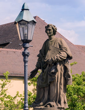 Statue auf Karlsbrücke