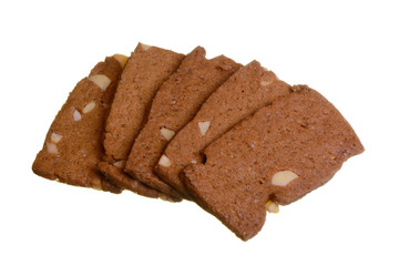 Mandelgebäck freigestellt