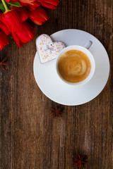 Valentines day coffee