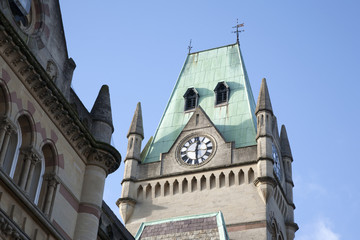 Tower of Guildhall in Winchester