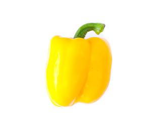 sweet chilli on white background.