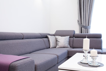 Comfortable corner sofa