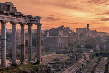 Foto op Canvas Rome, Italy: The Roman Forum © krivinis