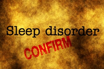 Sleep disorder confirm stamp