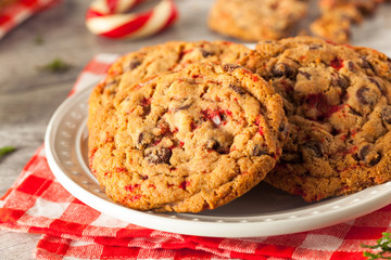 Homemade Chocolate Peppermint Cookies