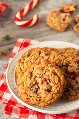 Homemade Chocolate Peppermint Cookies