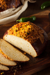 Homemade Jalapeno Cheddar Bread