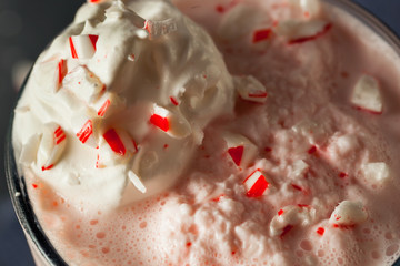 Candy Cane Peppermint Milkshake