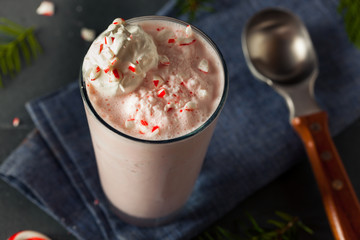 Candy Cane Peppermint Milkshake