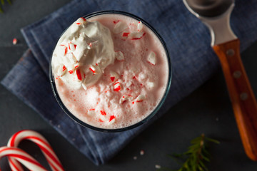 Candy Cane Peppermint Milkshake