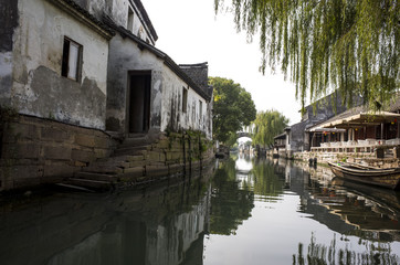Fototapeta na wymiar Jinxi, in Suzhou city of Jiangsu province