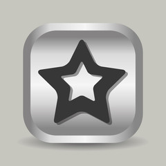 Obraz premium Star shape Line icon
