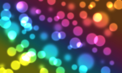 colourful bokeh blur s Background 