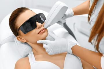 Face Care. Facial Laser Hair Removal. Epilation. Smooth Skin.