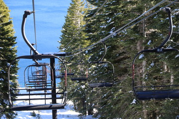 Travel: Lake Tahoe - Chairlift