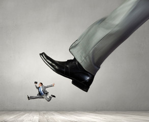 Under boss pressure