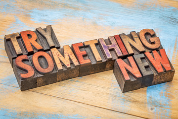 Try something new in wood type © MarekPhotoDesign.com