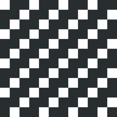 Chaeckered seamless background. Vector illustration
