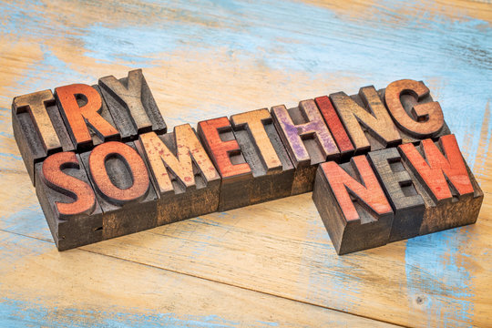 Try something new in wood type