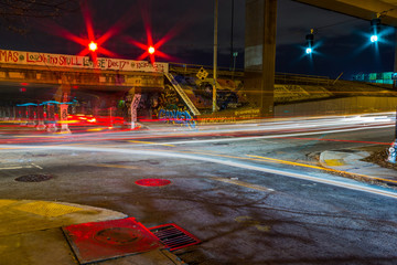 Graffiti on the walls of Krog Street Tunnel in Atlanta, Georgia © red7255