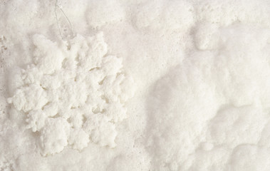 Snow background for Christmas card