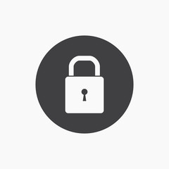 Vector lock icon