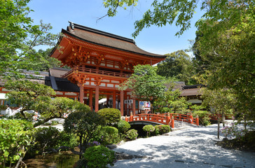Fototapeta na wymiar 上賀茂神社