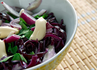 Light  Creamy Coleslaw