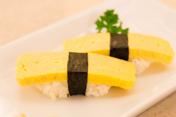 Egg with rice