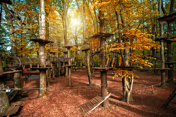 adventure climbing high wire park