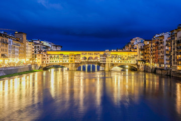 Obraz premium Florence, Ponte Vecchio Scenics