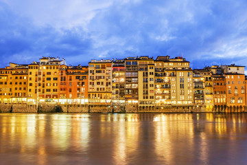 Fototapeta na wymiar Cityscape of the Florence, Italy.