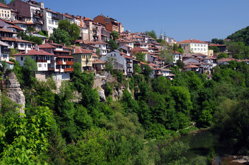 Fototapeta na wymiar Veliko Tarnovo in Spring