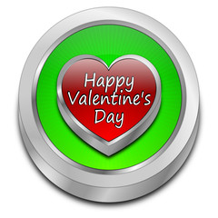 Happy Valentine's Day button