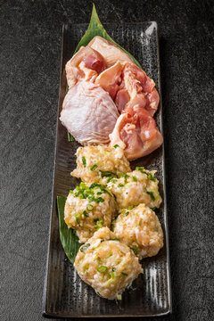 九州産　高級鶏肉　盛り合わせ　 High-quality chicken from Japan