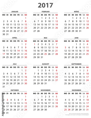 "Jahreskalender 2016" Stock "Jahreskalender 2016" Stock