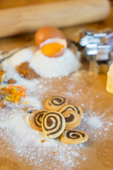 Traditional Christmas cookies from Alsace