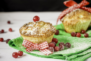 cupcakes with cranberry